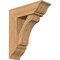 Ekena Millwork Legacy Traditional Smooth Bracket w/ Offset Brace, Western Red Cedar, 7 1/2"W x 22"D x 26"H BKT0806X22X26LEC01SWR - alternate 1